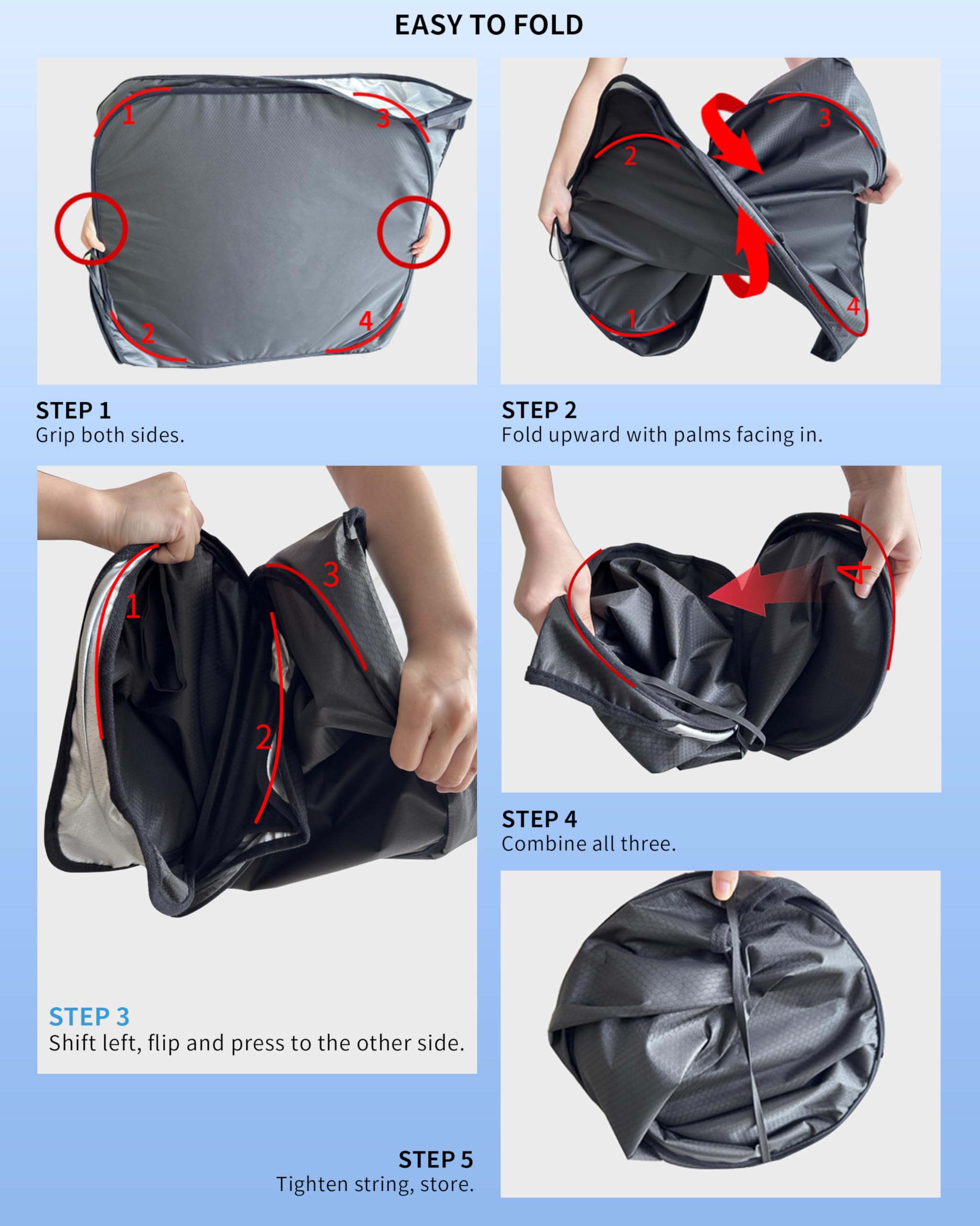 aatoppus lifestyle view of Mach-E parked with shade protecting interior