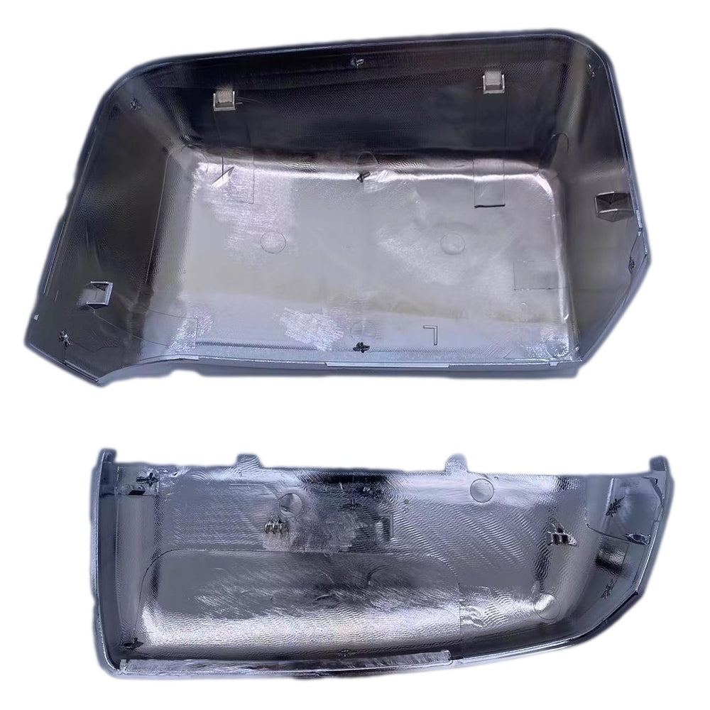 ABAGAEL chrome underside view showing clip locations and secure mounting benefit