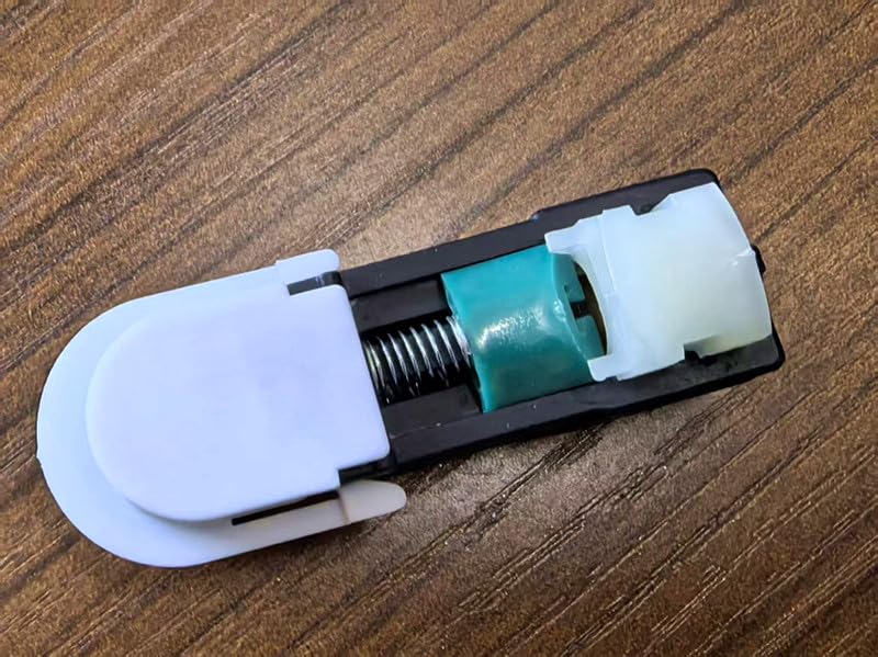 Abbzu shifter cable held in hand to show scale and proper size for quick visual compatibility check