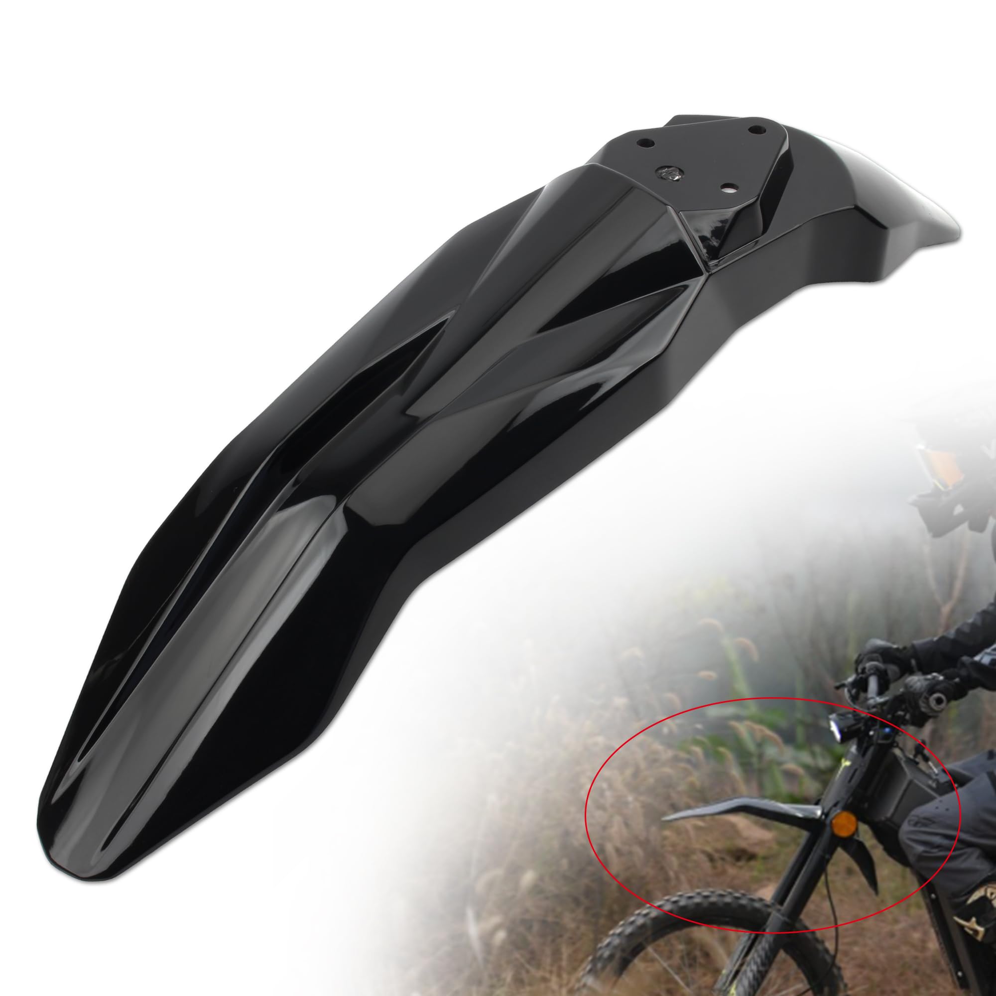ABCERRSI front fender full view showing streamlined protection for debris
