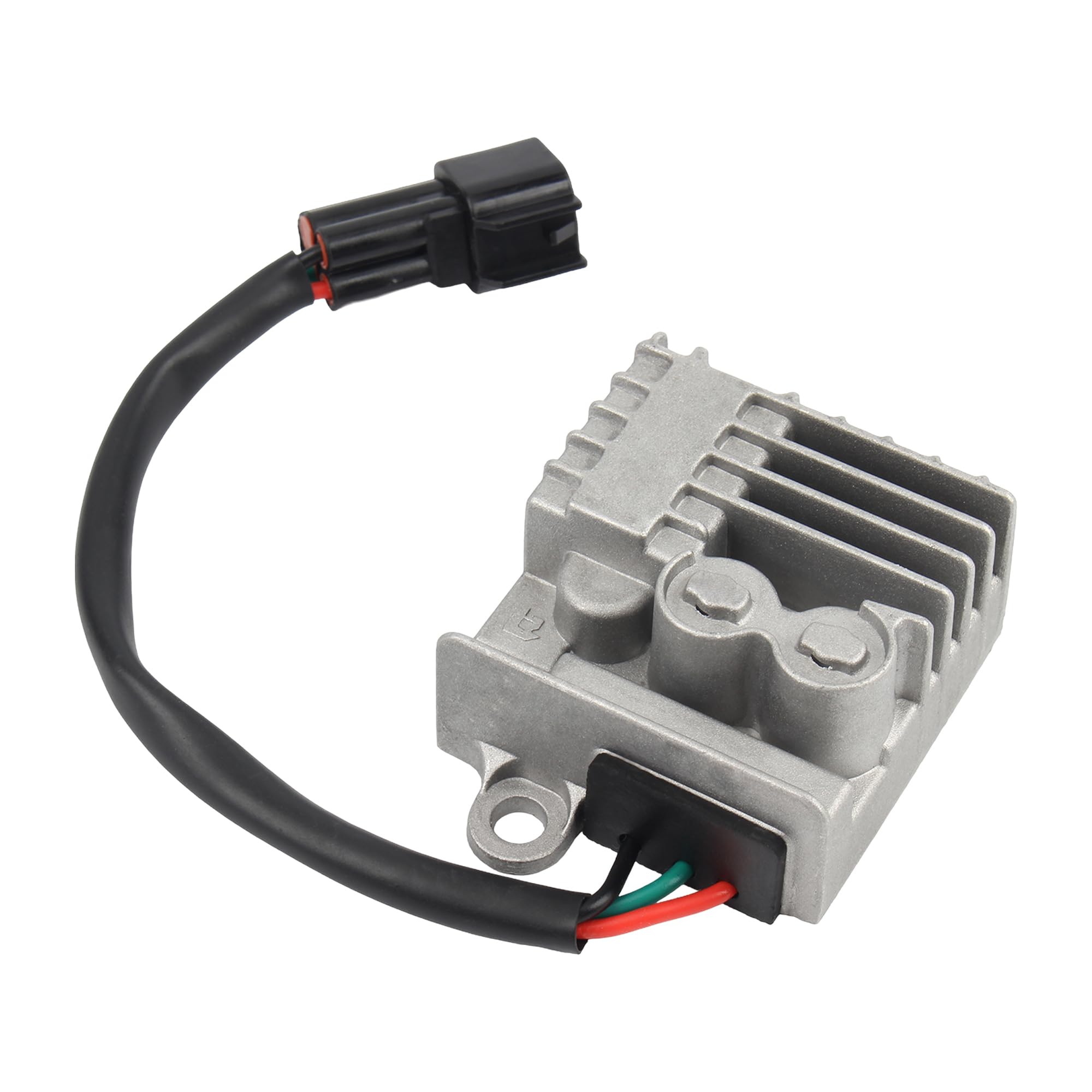 ABCERRSI rectifier next to ruler showing dimensions for accurate size verification