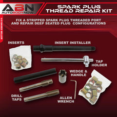 ABN stepped tap close-up showing sharp HSS cutters for accuracy