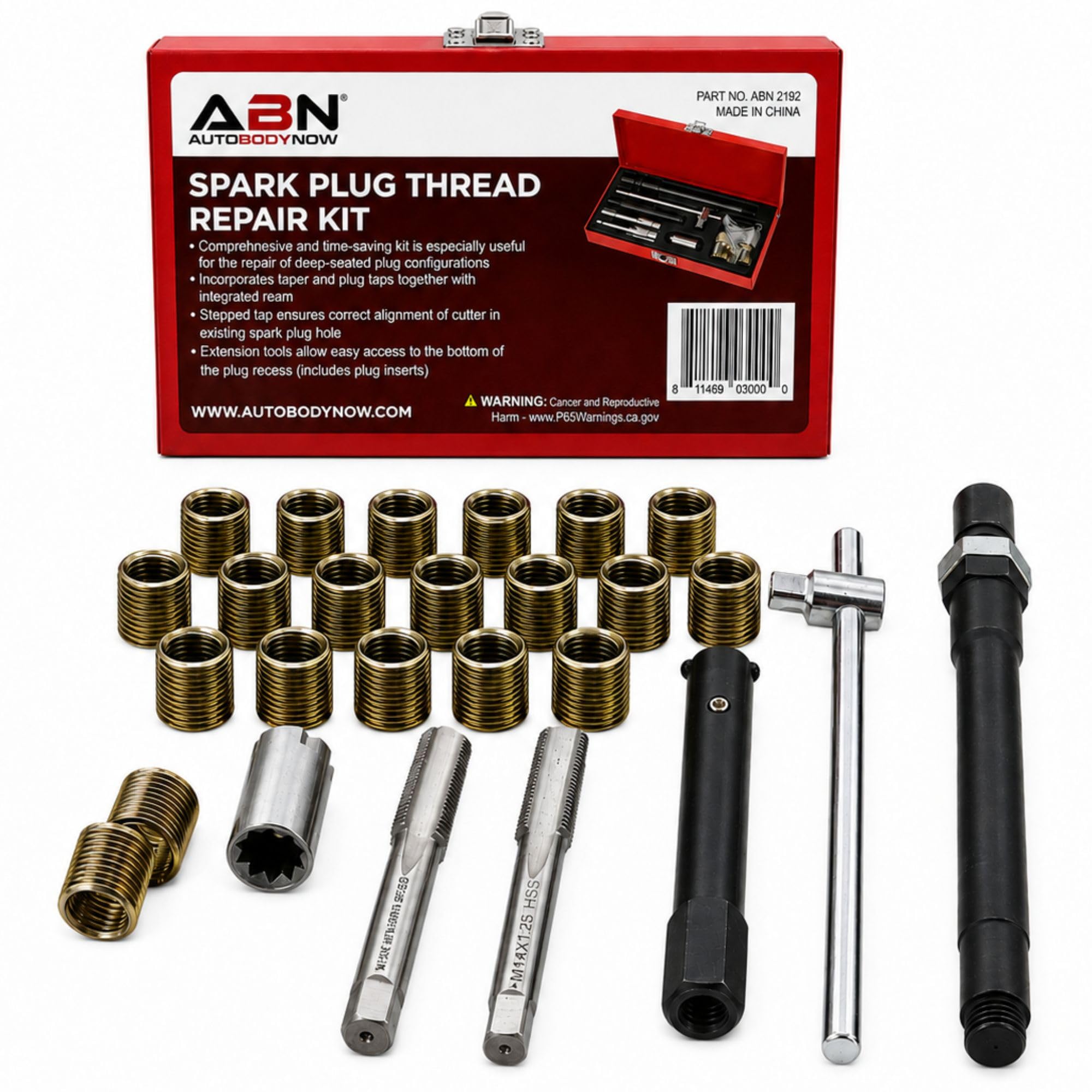 ABN kit case open showing organized tools for fast repairs