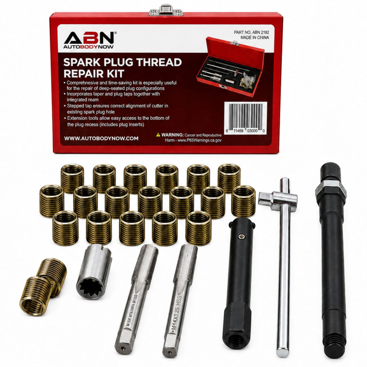 ABN kit case open showing organized tools for fast repairs