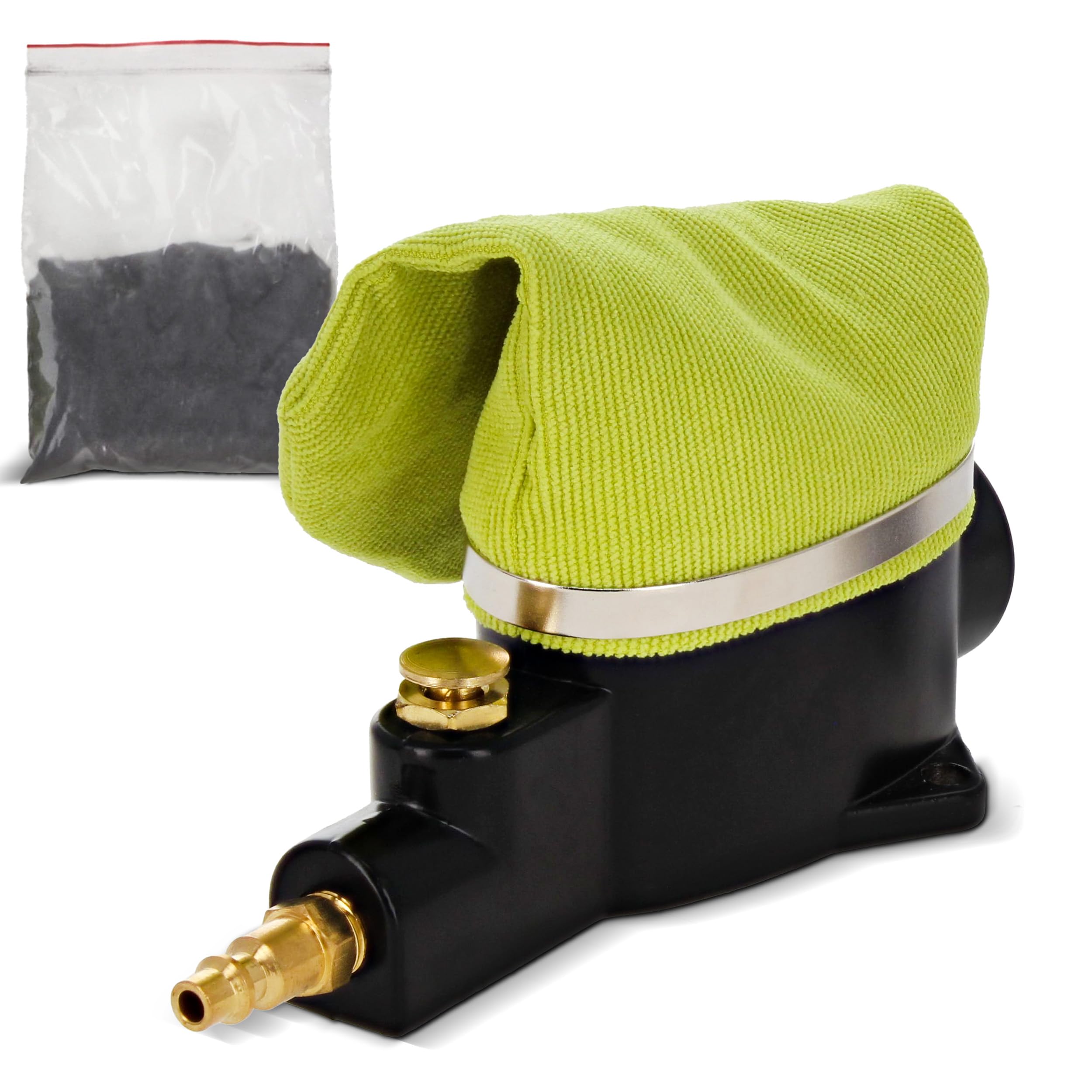 ABN front view cleaner showing compact sandblaster design and easy mounting