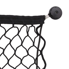 ABN cargo net installed in truck bed keeping tools and gear secure