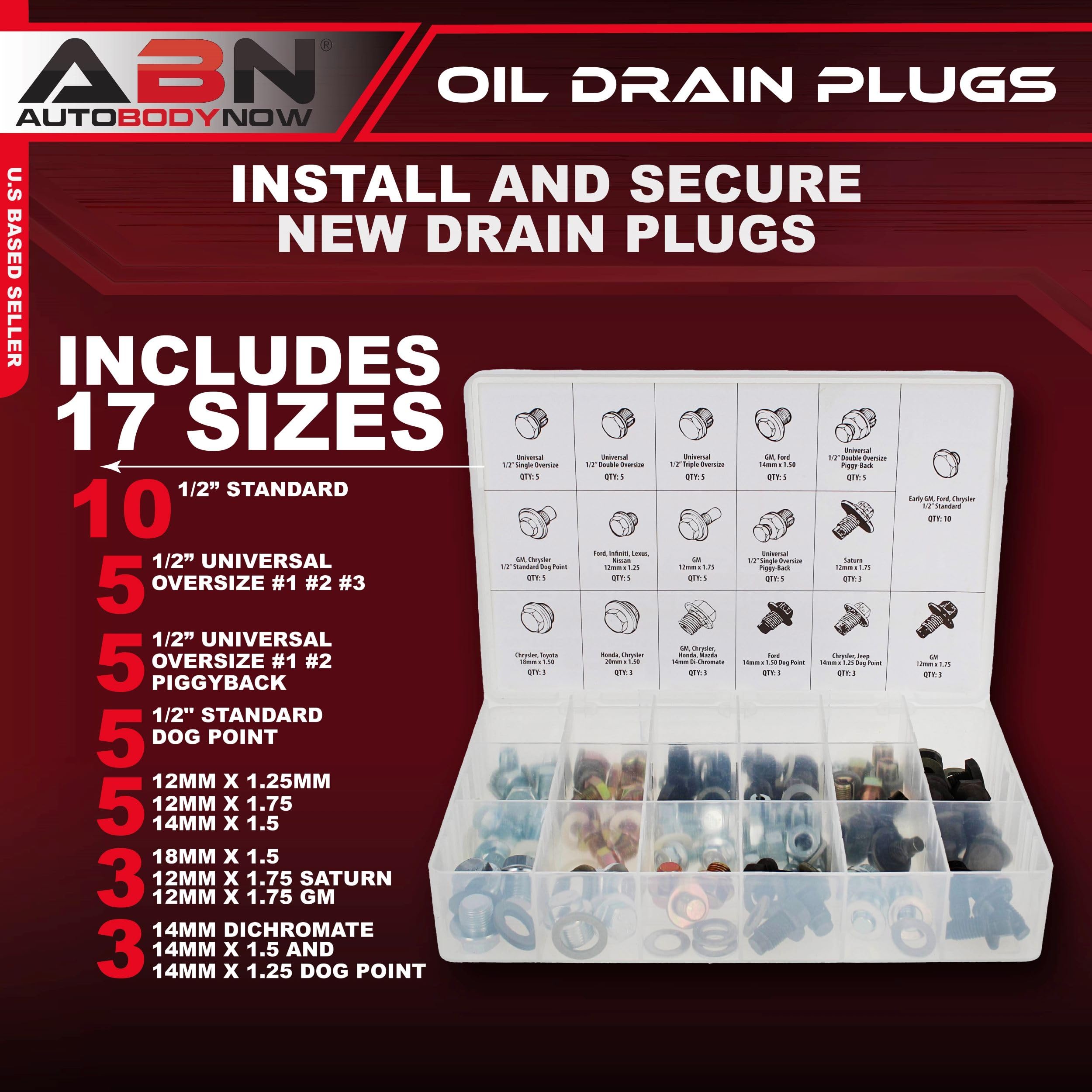 ABN plugs layout close-up revealing varied sizes and fast selection benefit