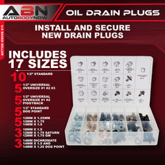 ABN plugs layout close-up revealing varied sizes and fast selection benefit