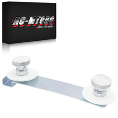 AC-MTORC studplate front view showing chrome finish and fit benefit