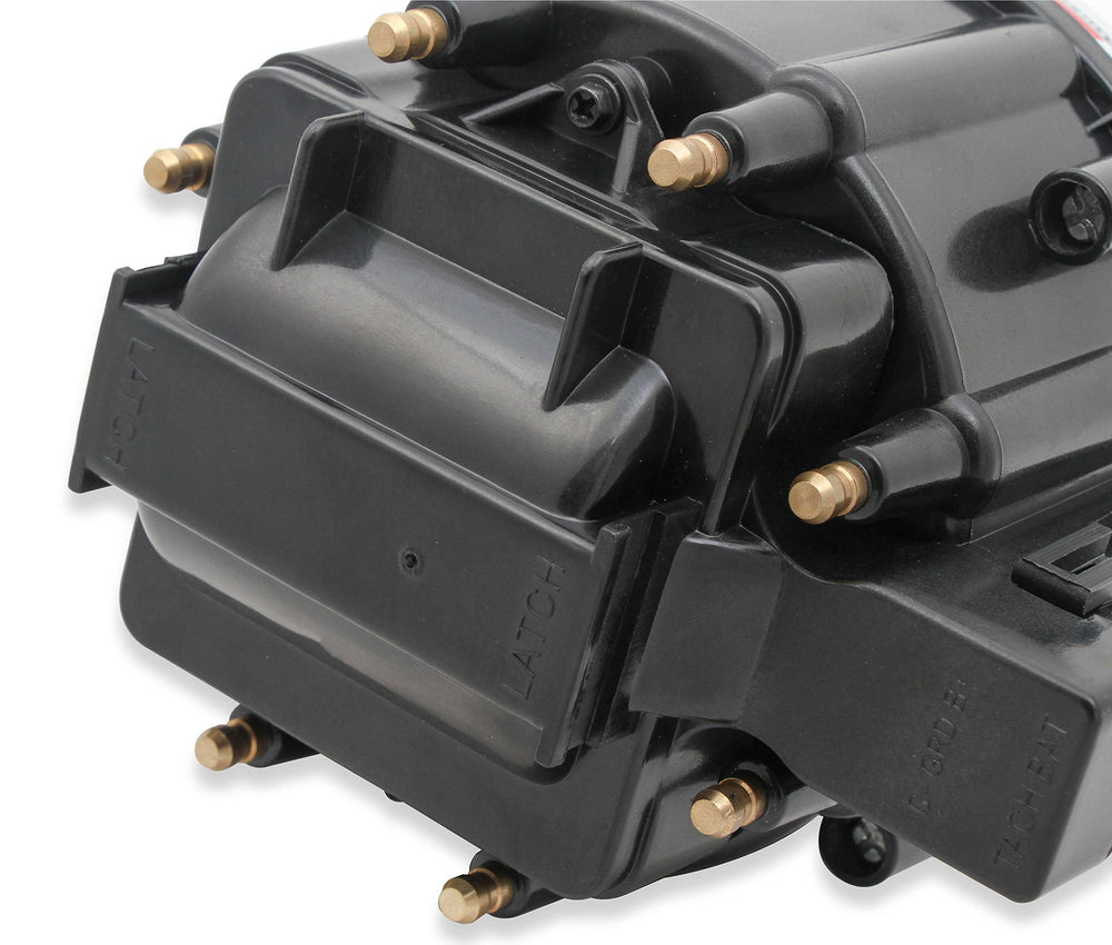 ACCEL 59130 coil and cap detail highlighting improved spark delivery