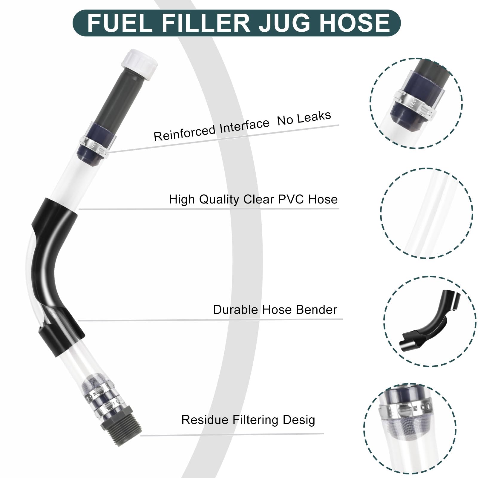 AccEncyc curved nozzle pouring into tank to demonstrate precise, spill-reducing pour
