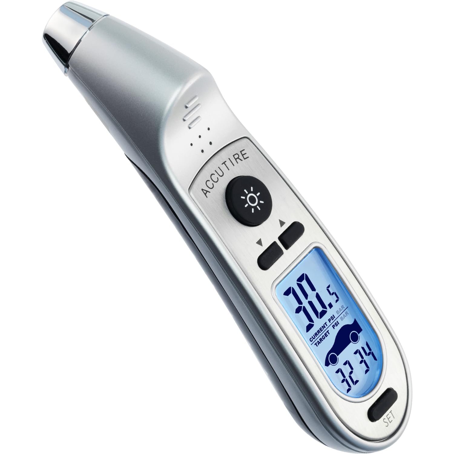 Accutire MS-4350B front view showing display for fast readings