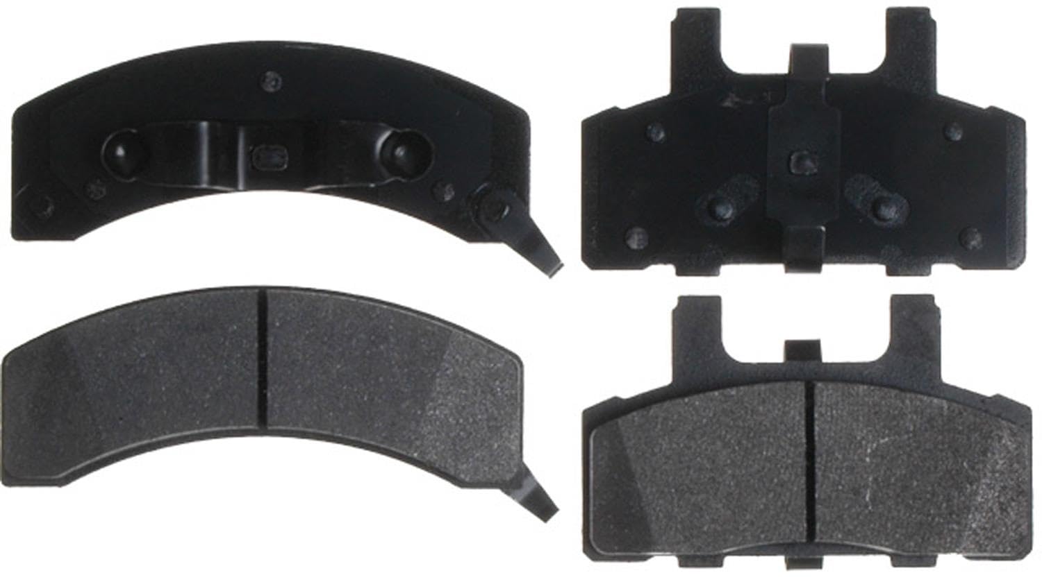 ACDelco front brake pad set packaging showing model 14D369MX and fitment benefits