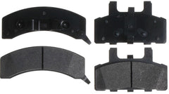 ACDelco front brake pad set packaging showing model 14D369MX and fitment benefits