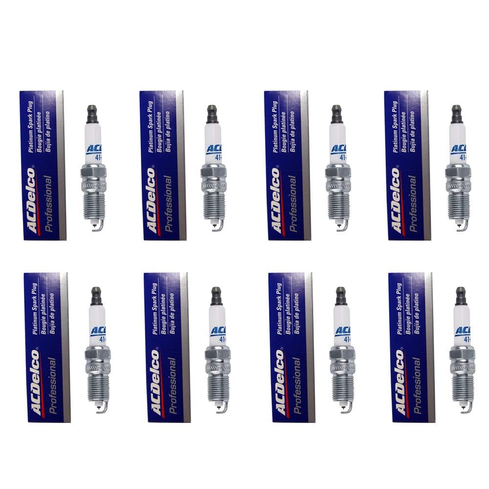 ACDelco 41-962 front packaging showing eight plugs and durable design benefits