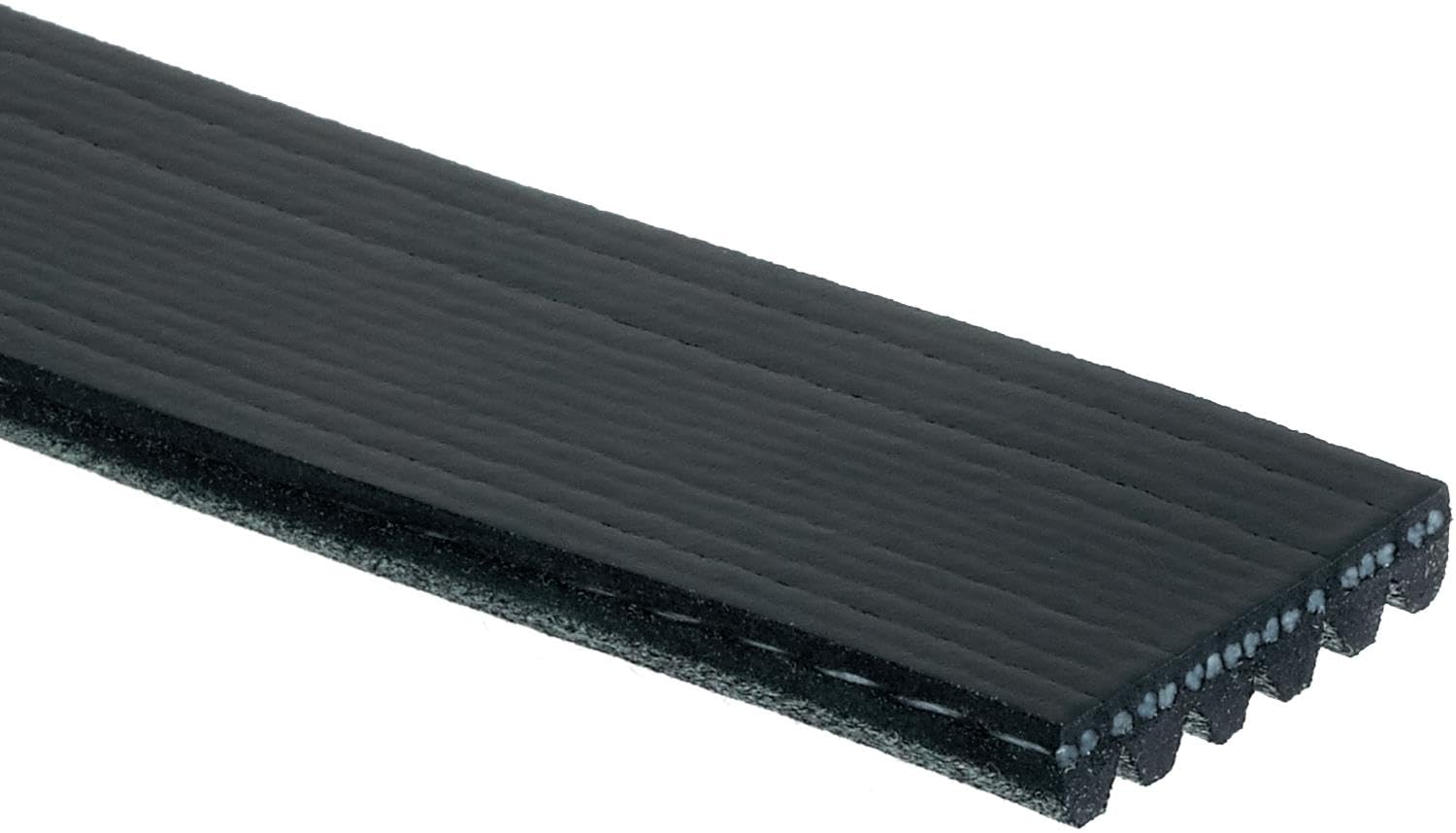 ACDelco 6K938 close-up of V-rib profile highlighting durable construction