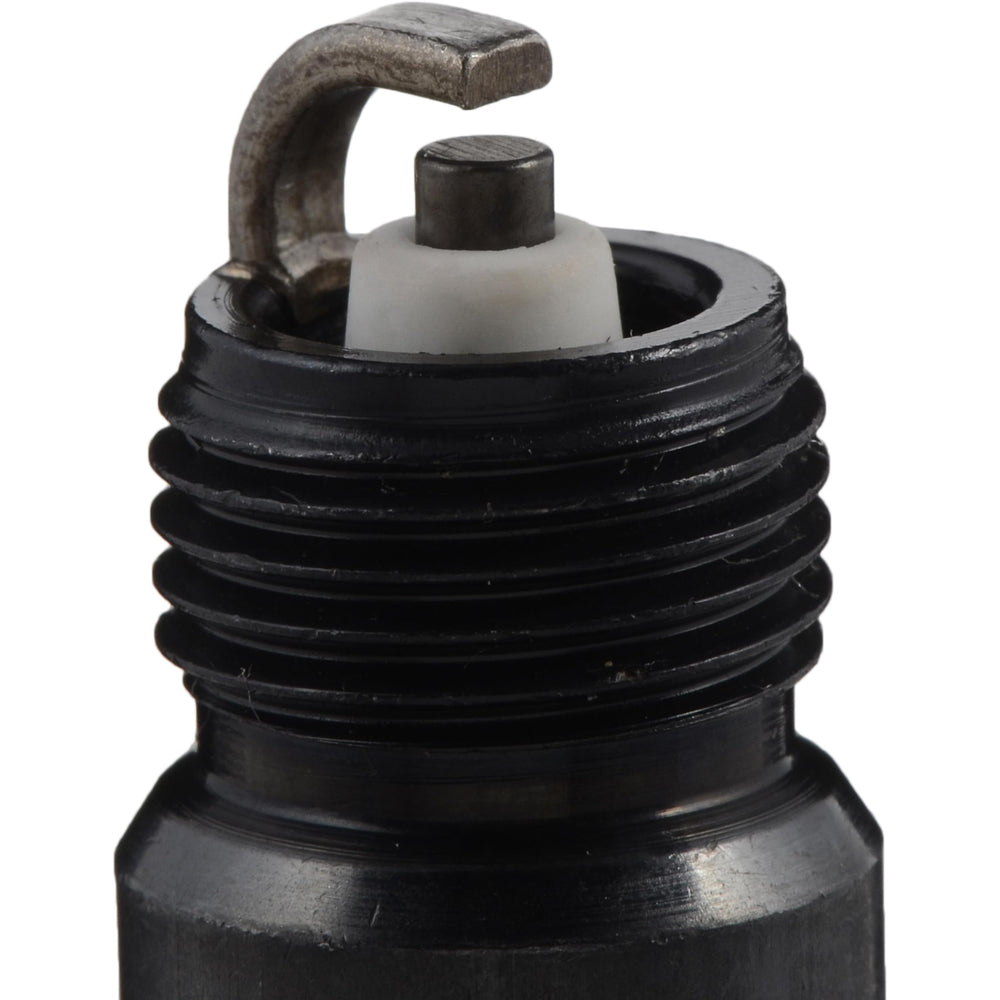 ACDelco CR43TS electrode close-up showing copper core and corrosion resistance