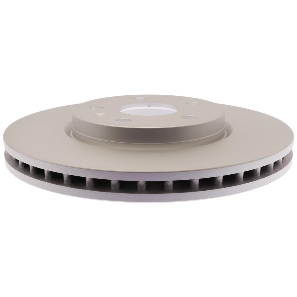 ACDelco front rotor face showing clean braking surface and reliable fit