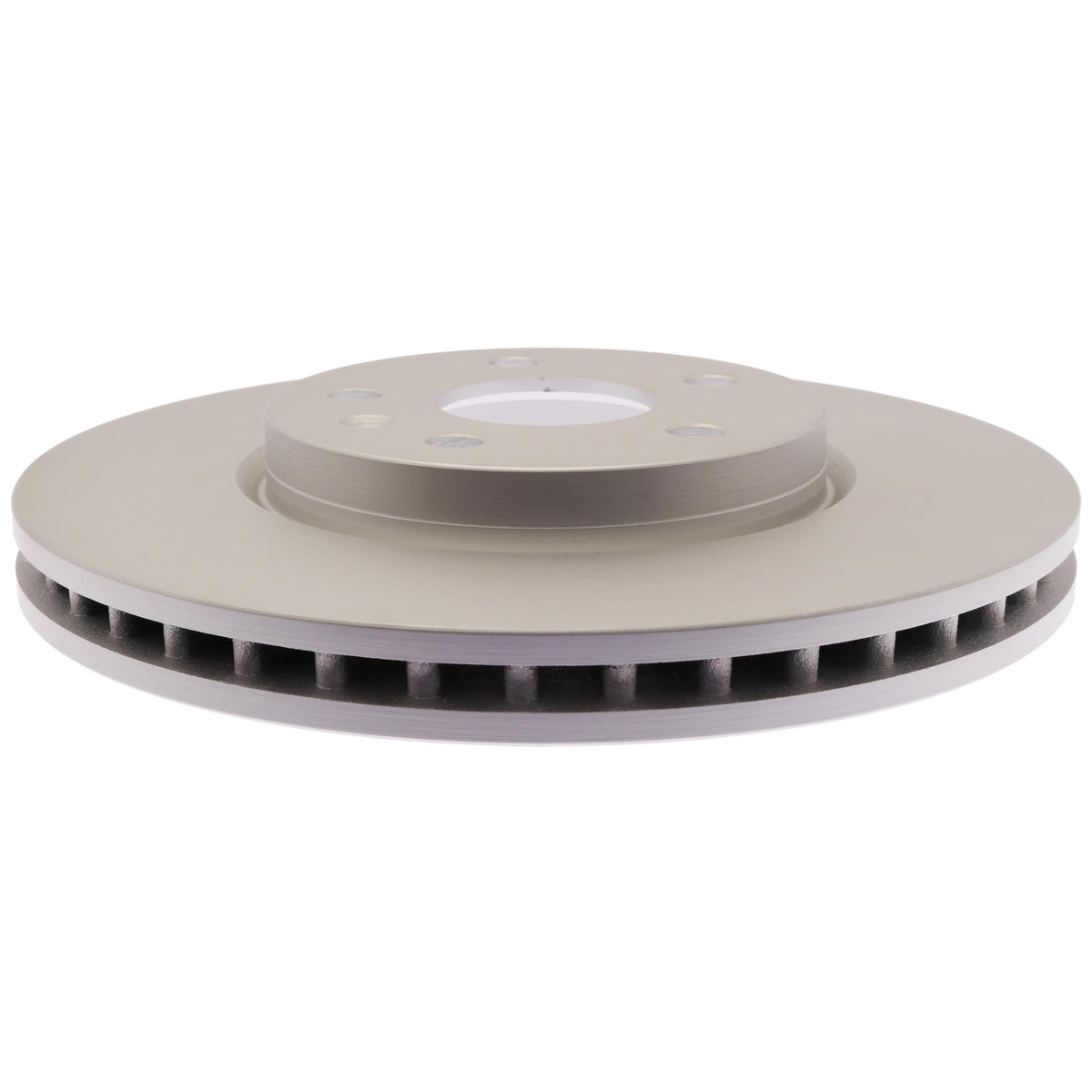 ACDelco front rotor face showing clean braking surface and reliable fit