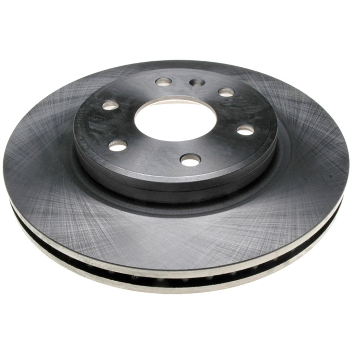 ACDelco front rotor front view showing clean casting and fitment benefit