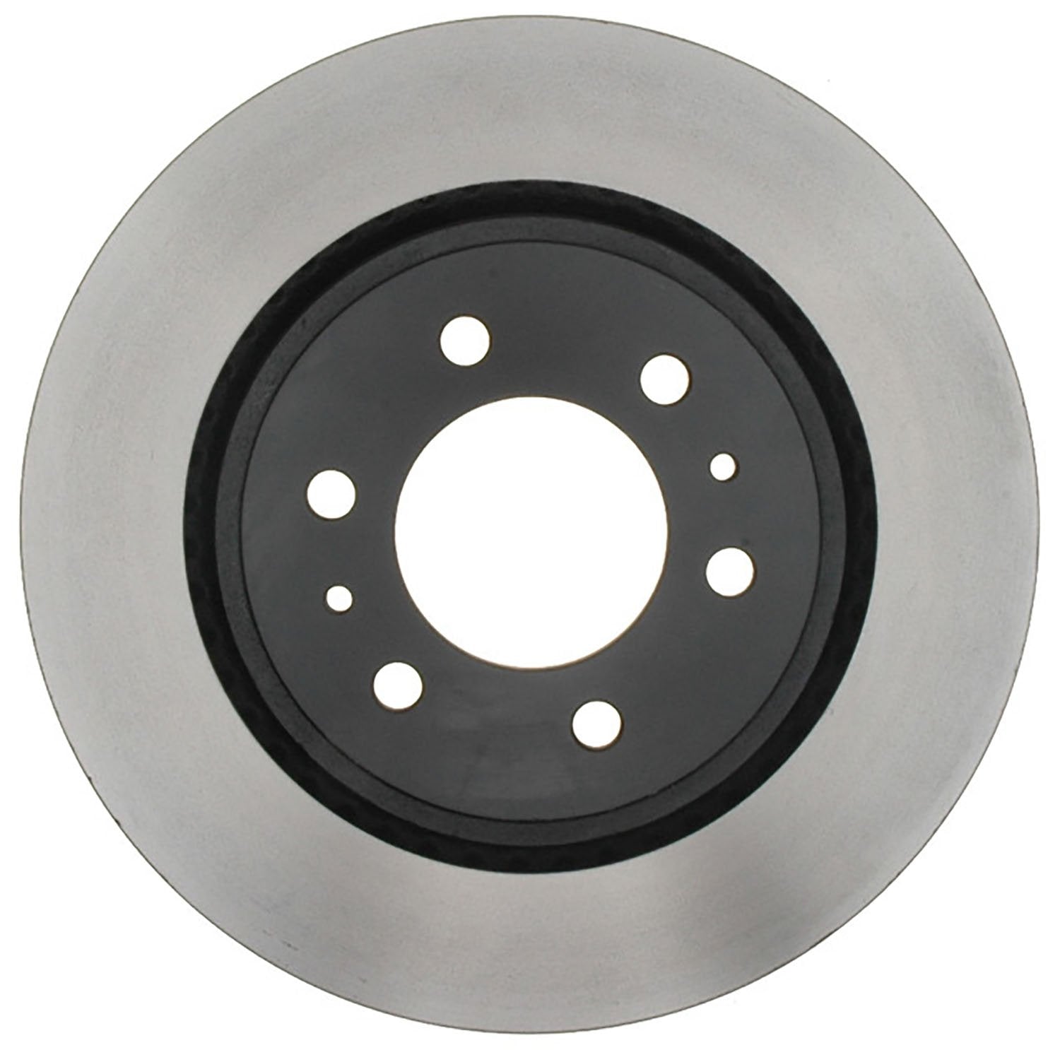 ACDelco front rotor full face showing smooth braking surface for consistent pad contact