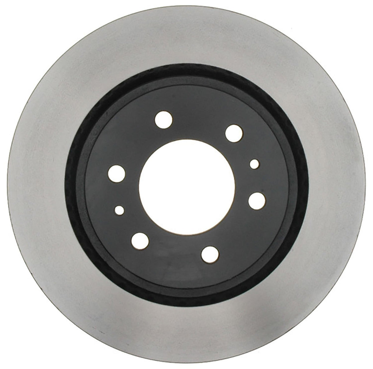 ACDelco front rotor full face showing smooth braking surface for consistent pad contact