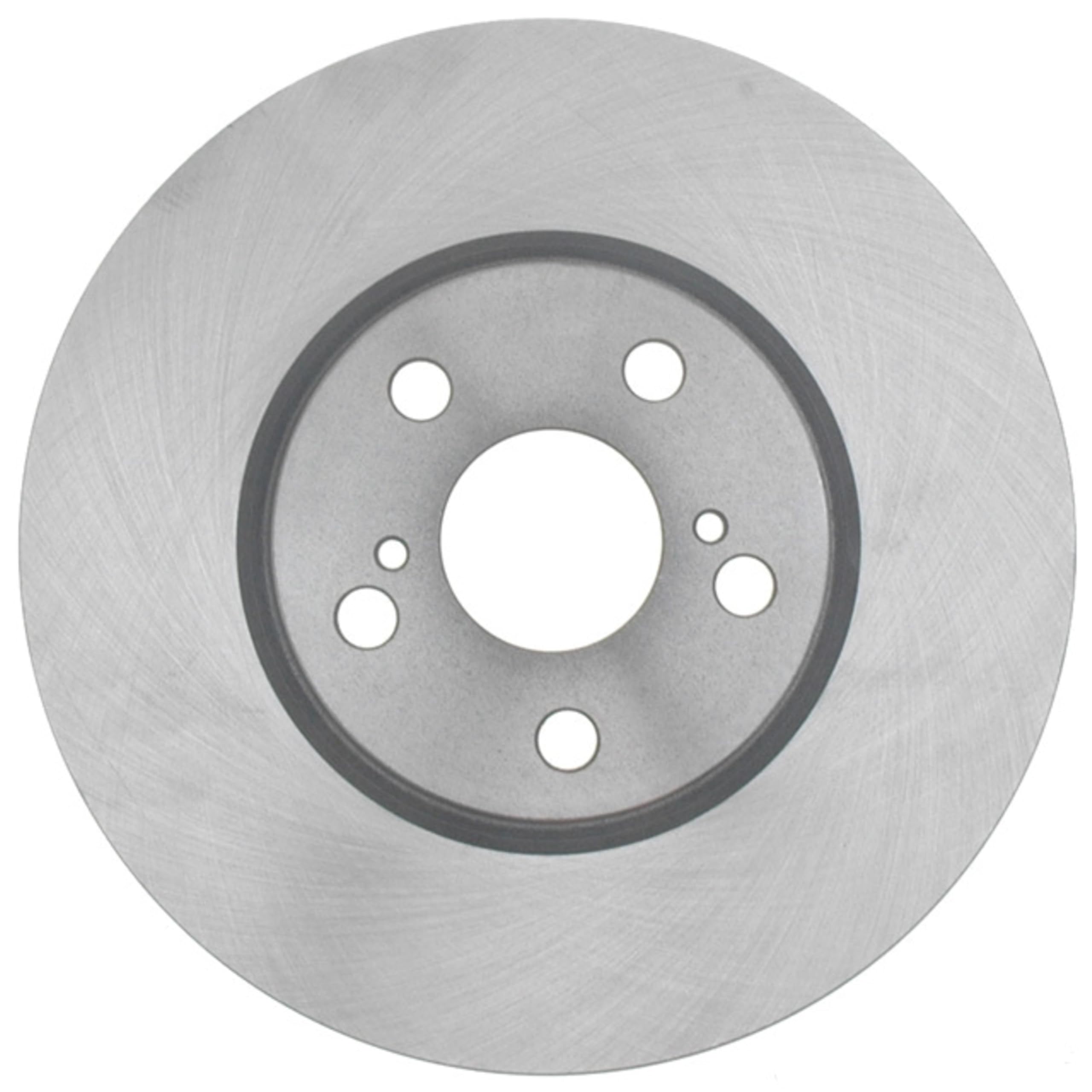 ACDelco rotor machined surface close-up highlighting smooth finish to reduce noise