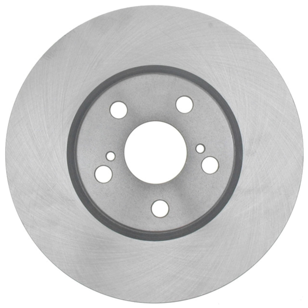 ACDelco rotor machined surface close-up highlighting smooth finish to reduce noise
