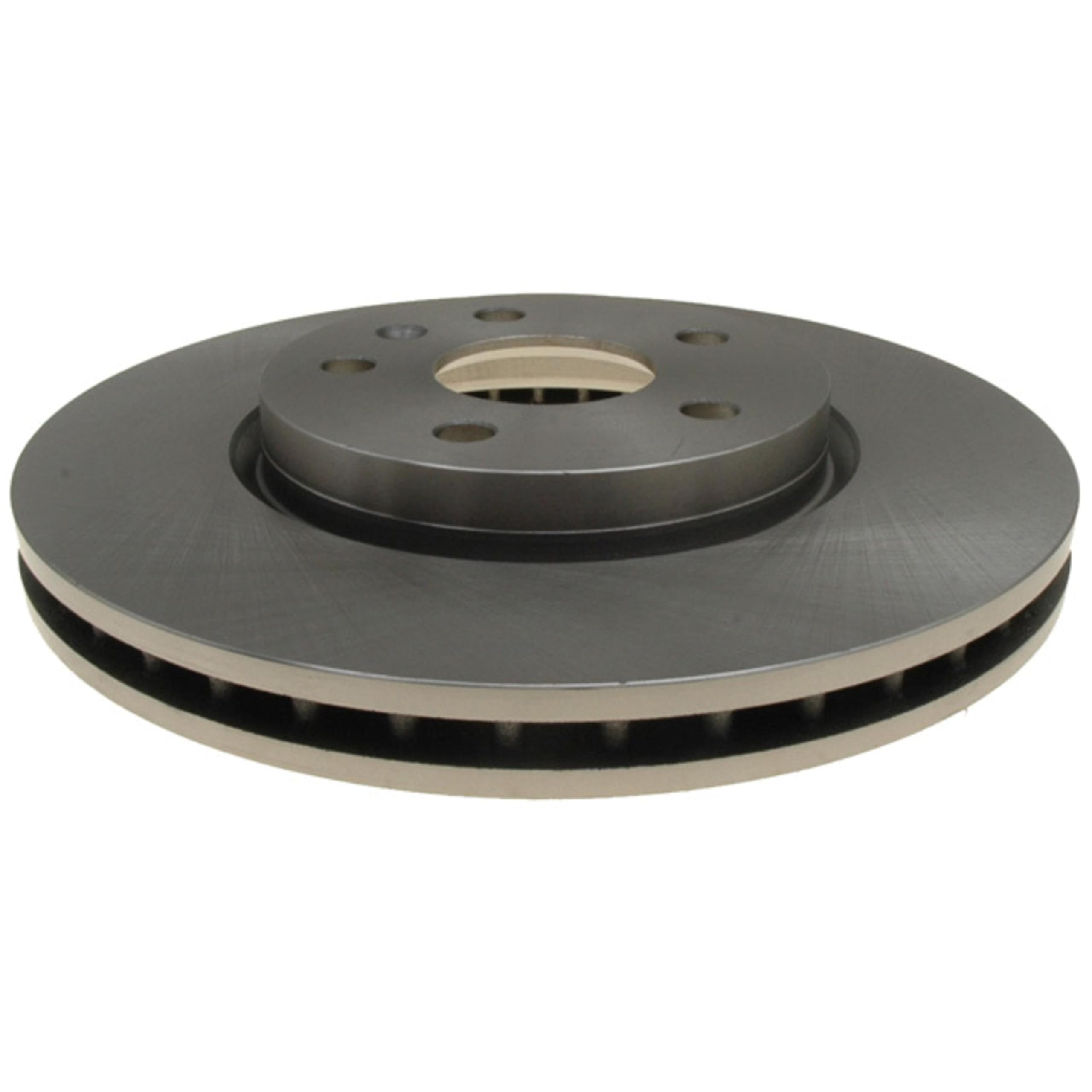 ACDelco front rotor packaging showing part number and easy identification benefit