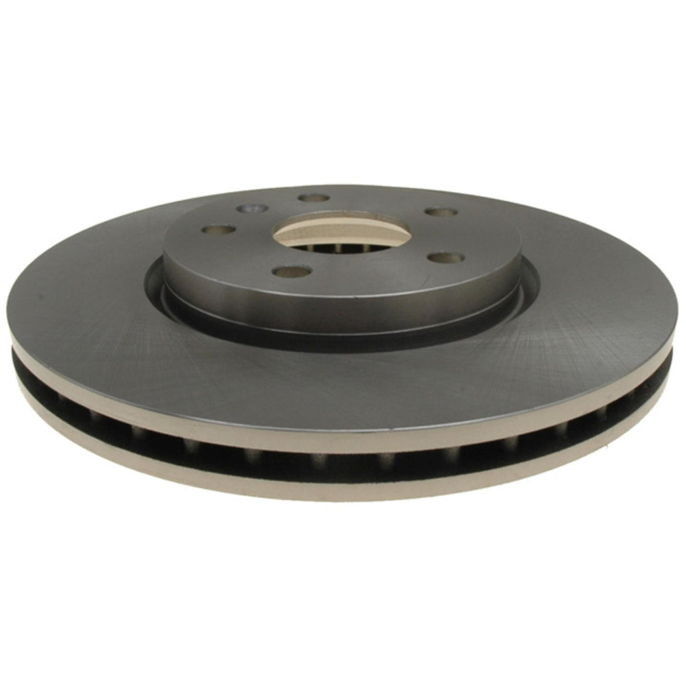 ACDelco front rotor packaging showing part number and easy identification benefit