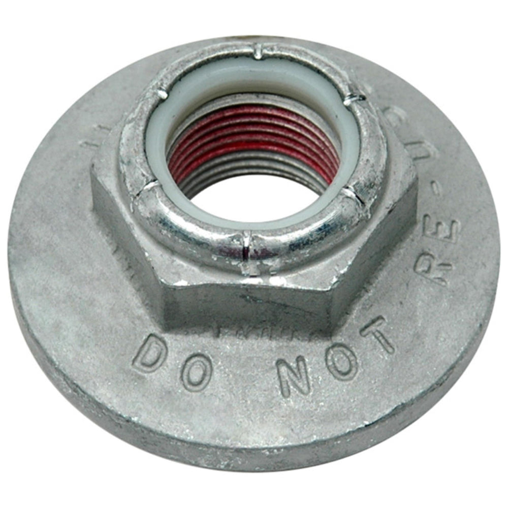 ACDelco front brake rotor nut front view showing fit and reliable performance