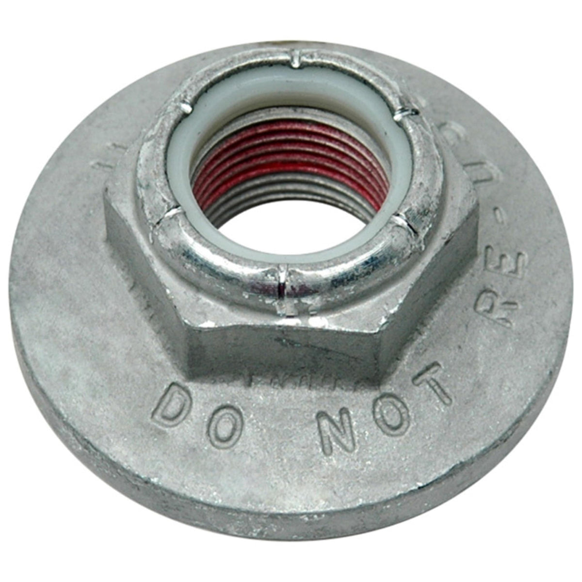 ACDelco front brake rotor nut front view showing fit and reliable performance