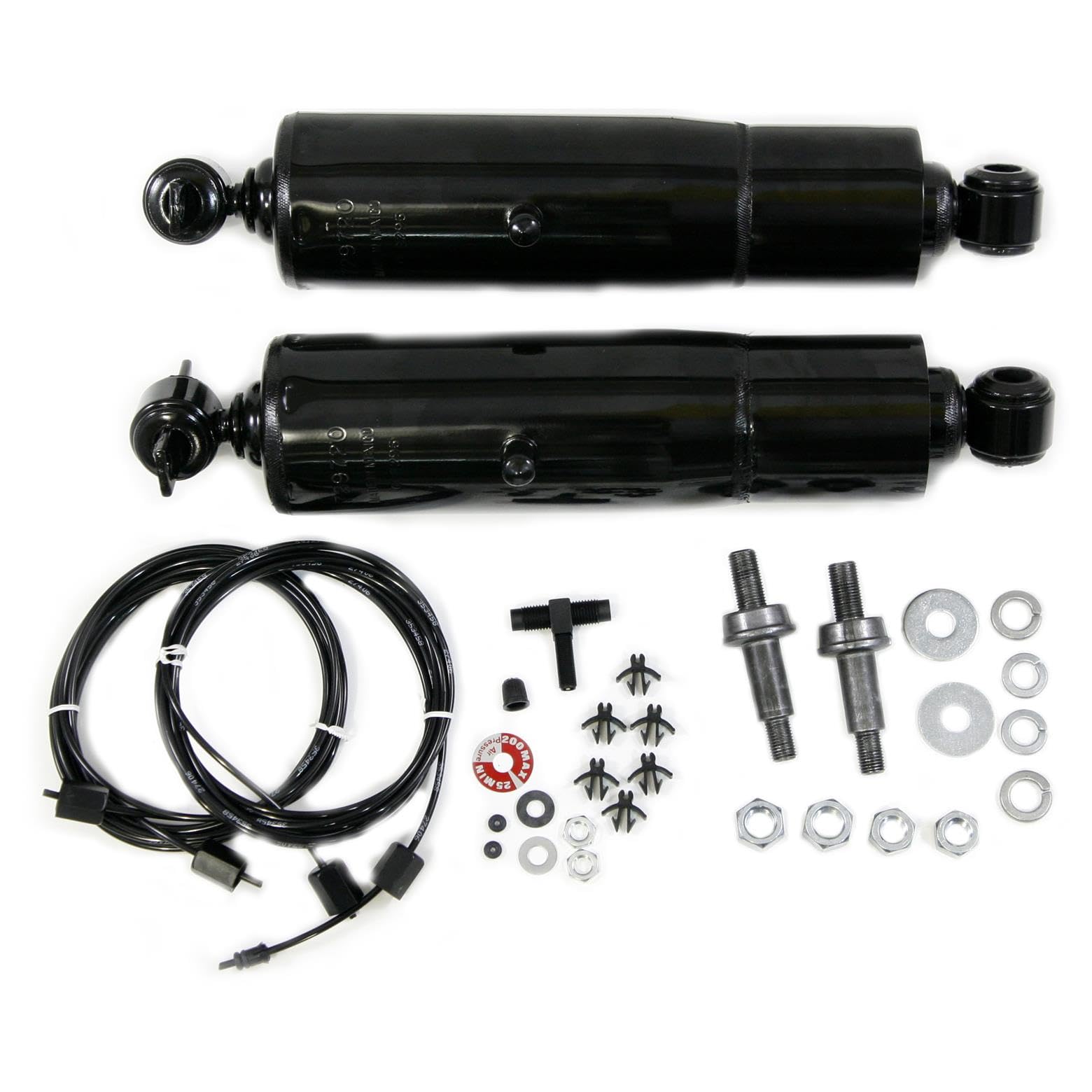 ACDelco Gold rear shock front view showing fitment and improved towing stability