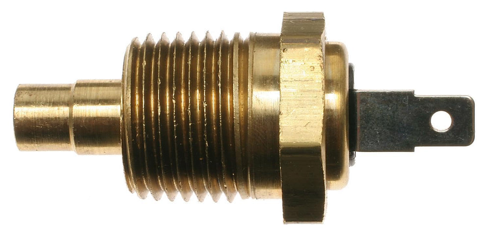 ACDelco Gold front face of temperature switch showing connector and benefits