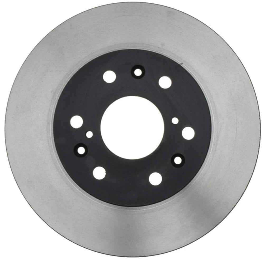 ACDelco Gold rotor hat coating closeup highlighting corrosion protection benefit