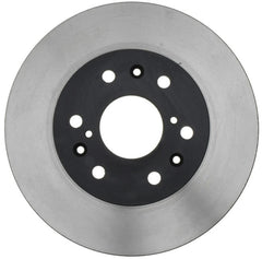 ACDelco Gold rotor hat coating closeup highlighting corrosion protection benefit