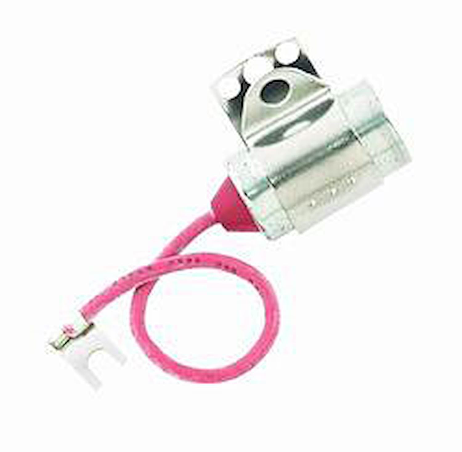 ACDelco ignition condenser front view showing compact design and reliable performance