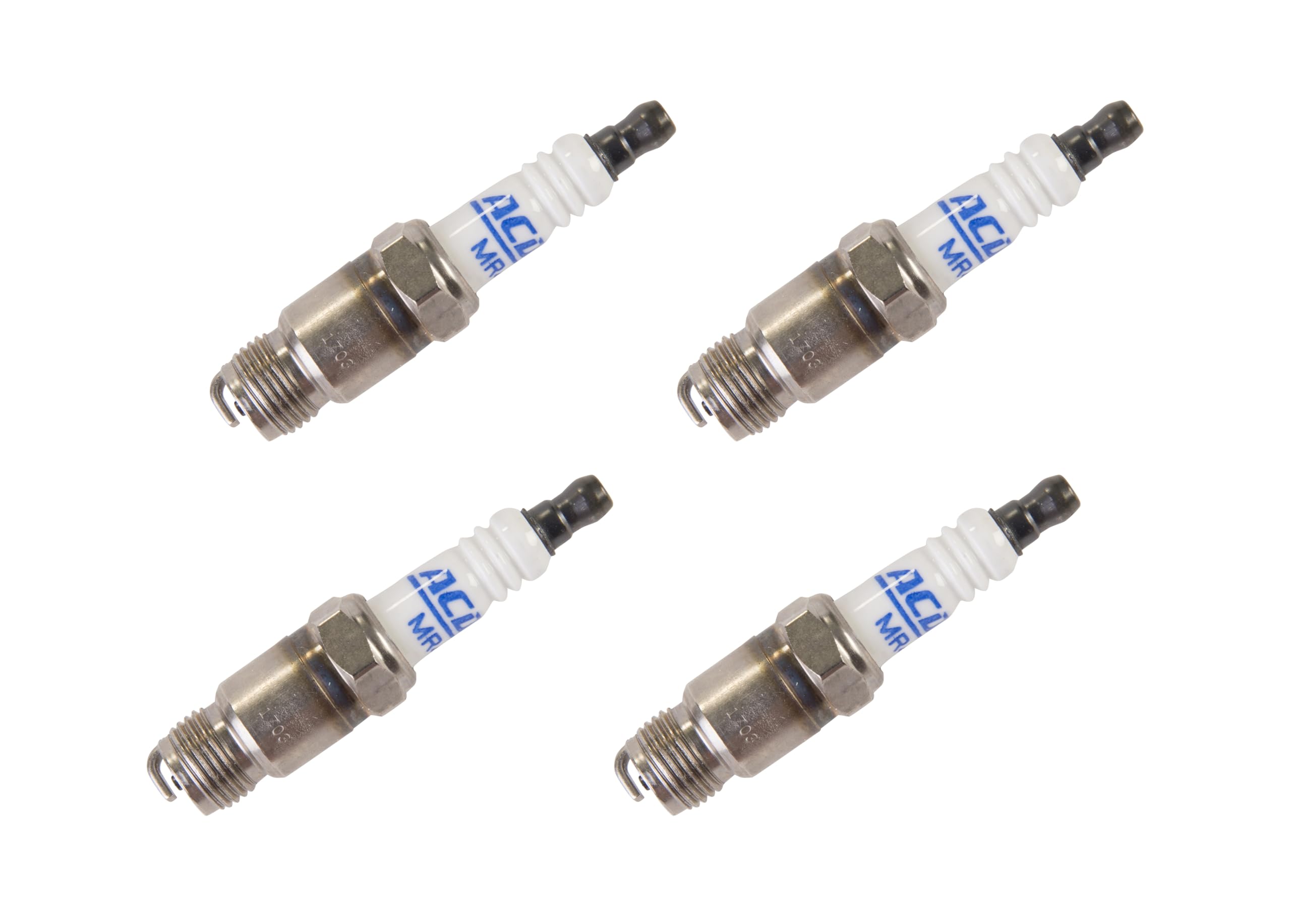 ACDelco MR43T close-up of electrode and copper core highlighting durability benefit