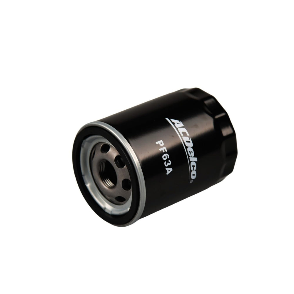 ACDelco PF63A next to a hand showing compact size and easy handling