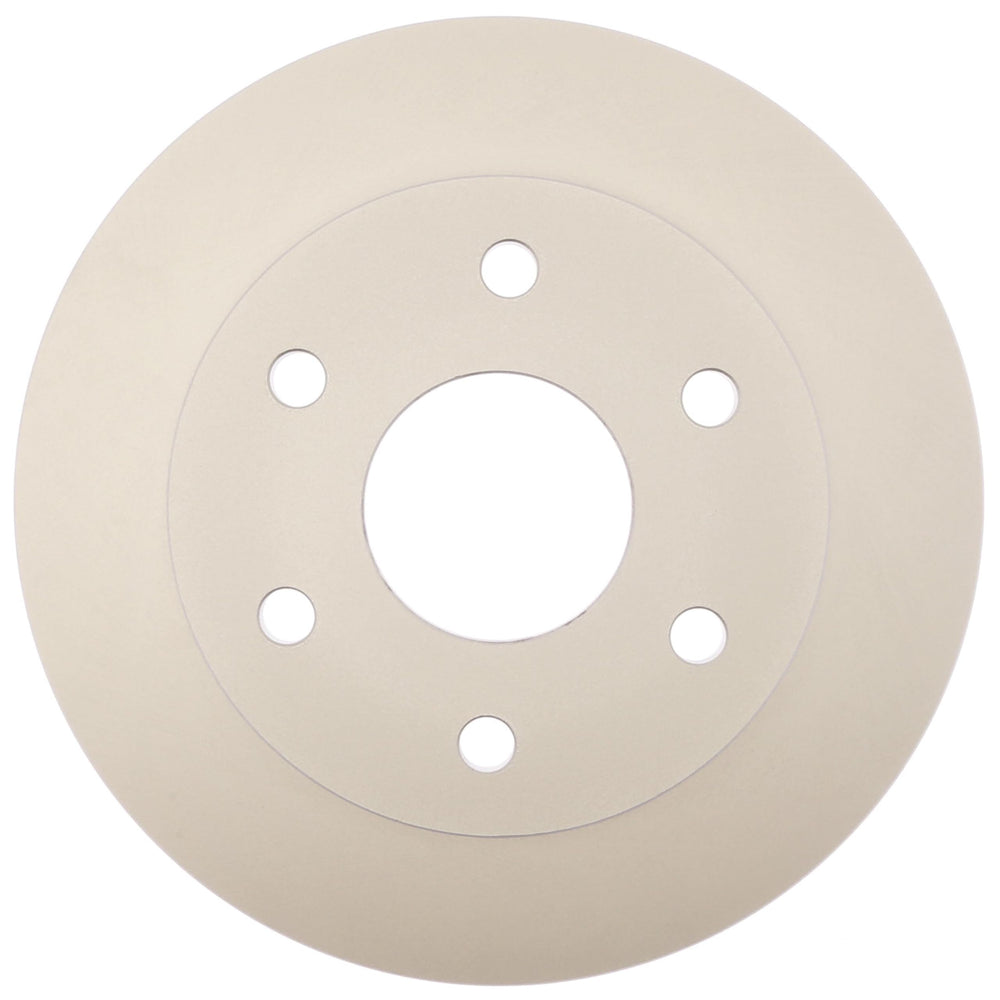 ACDelco rotor close-up of machined surface for smoother pad contact