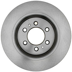 ACDelco rotor close-up of non-directional finish reducing noise and promoting even wear