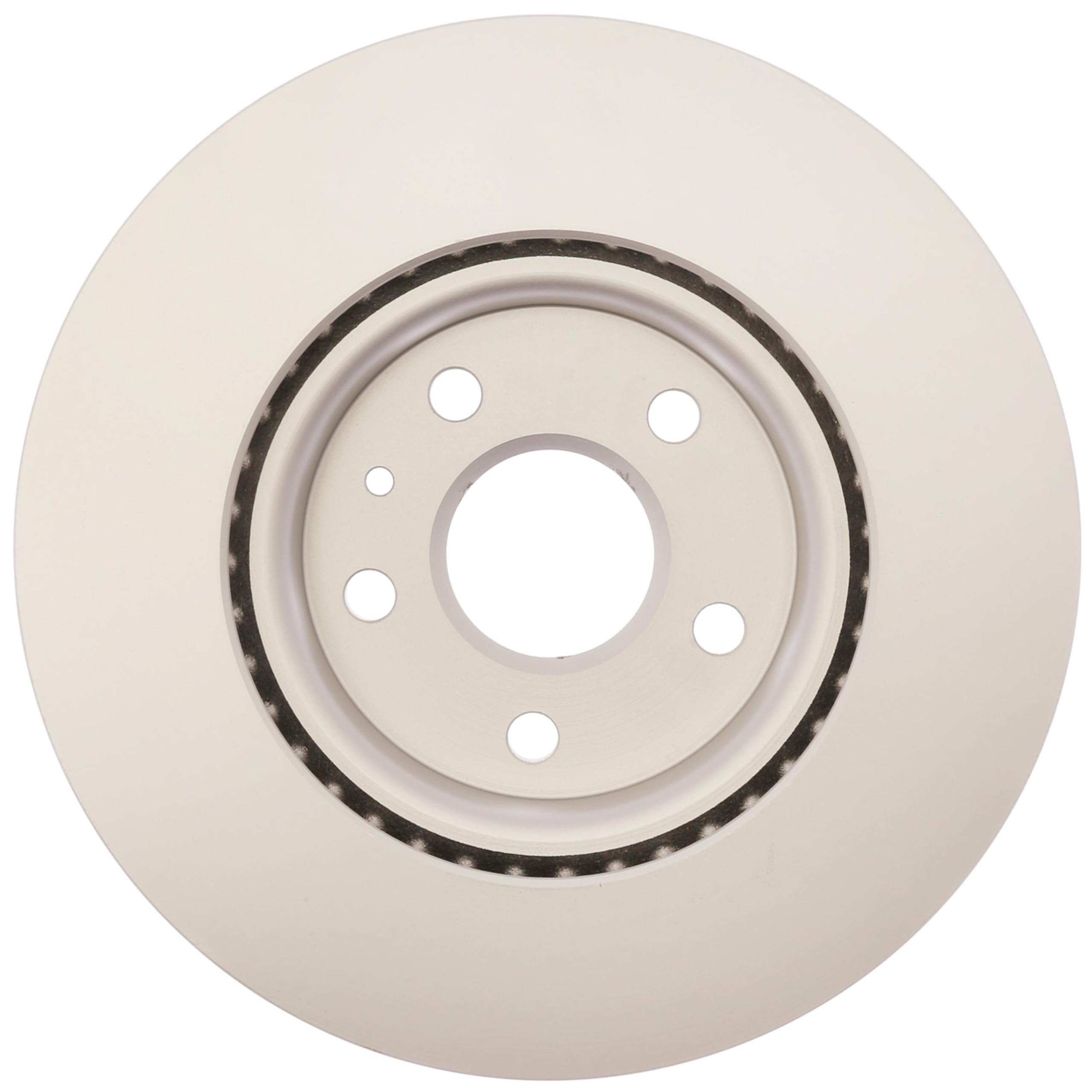 ACDelco silver-coated rotor surface resisting corrosion and wear