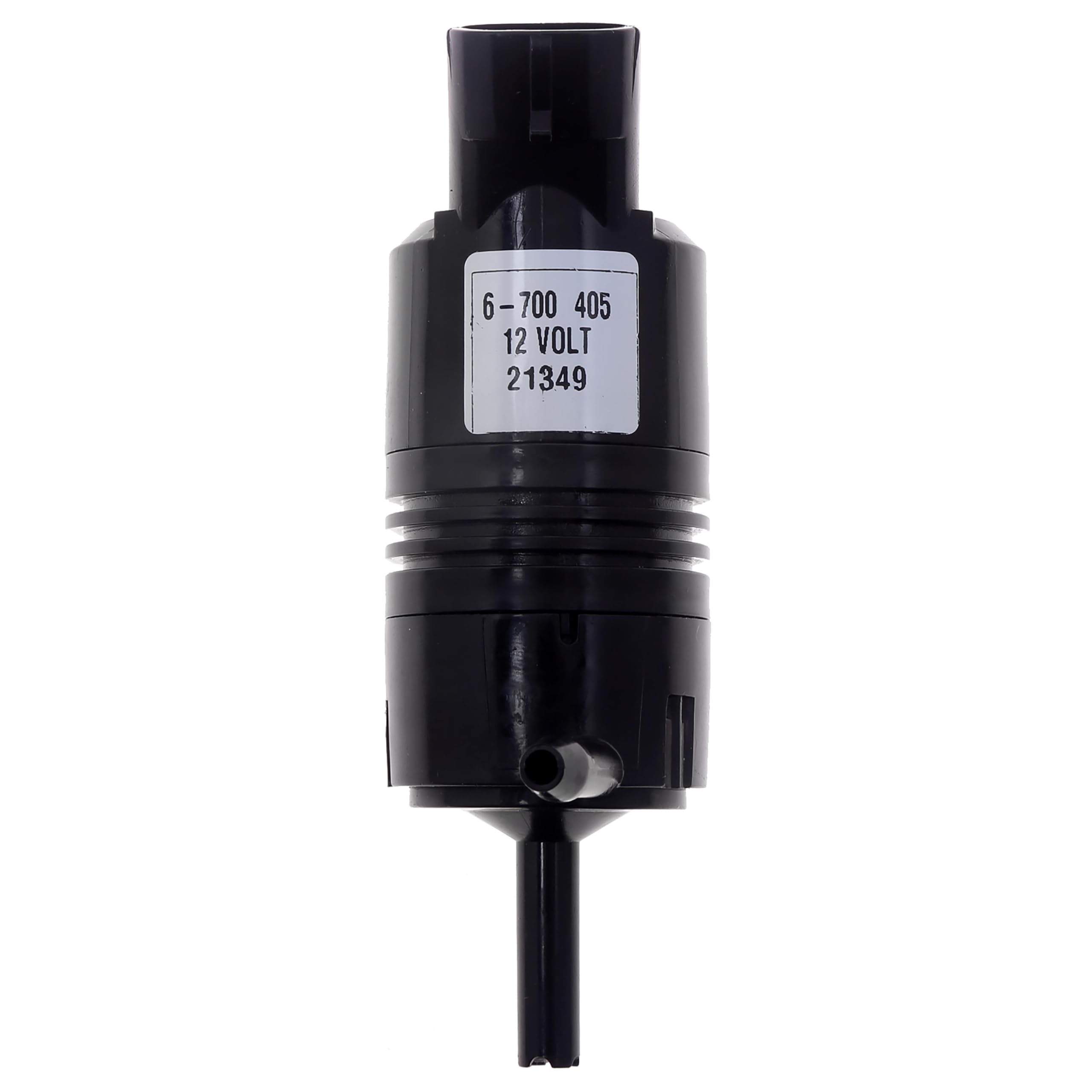 ACDelco washer pump front view showing compact design and reliable fit
