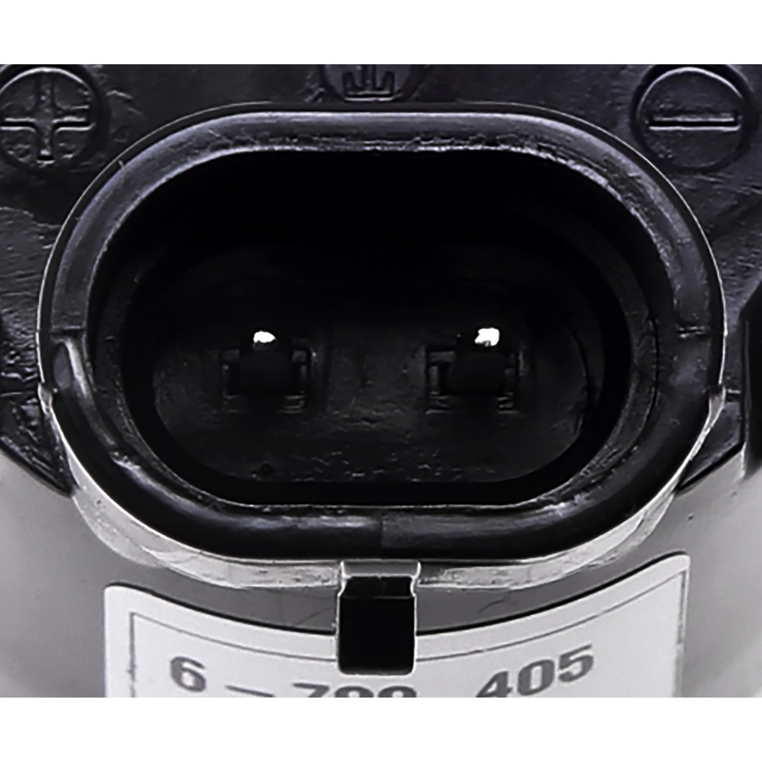 ACDelco washer pump housing texture detail highlighting durable build