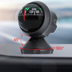 Acdion close-up of floating ball dial highlighting sensitivity and readability