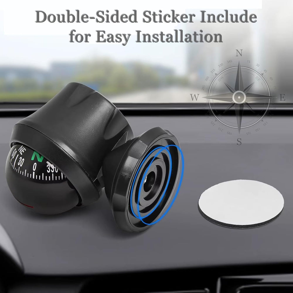 Acdion product packaging and label showing included compass and details
