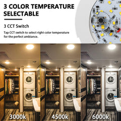 acegoo close-up of integrated switch and lens offering easy color control