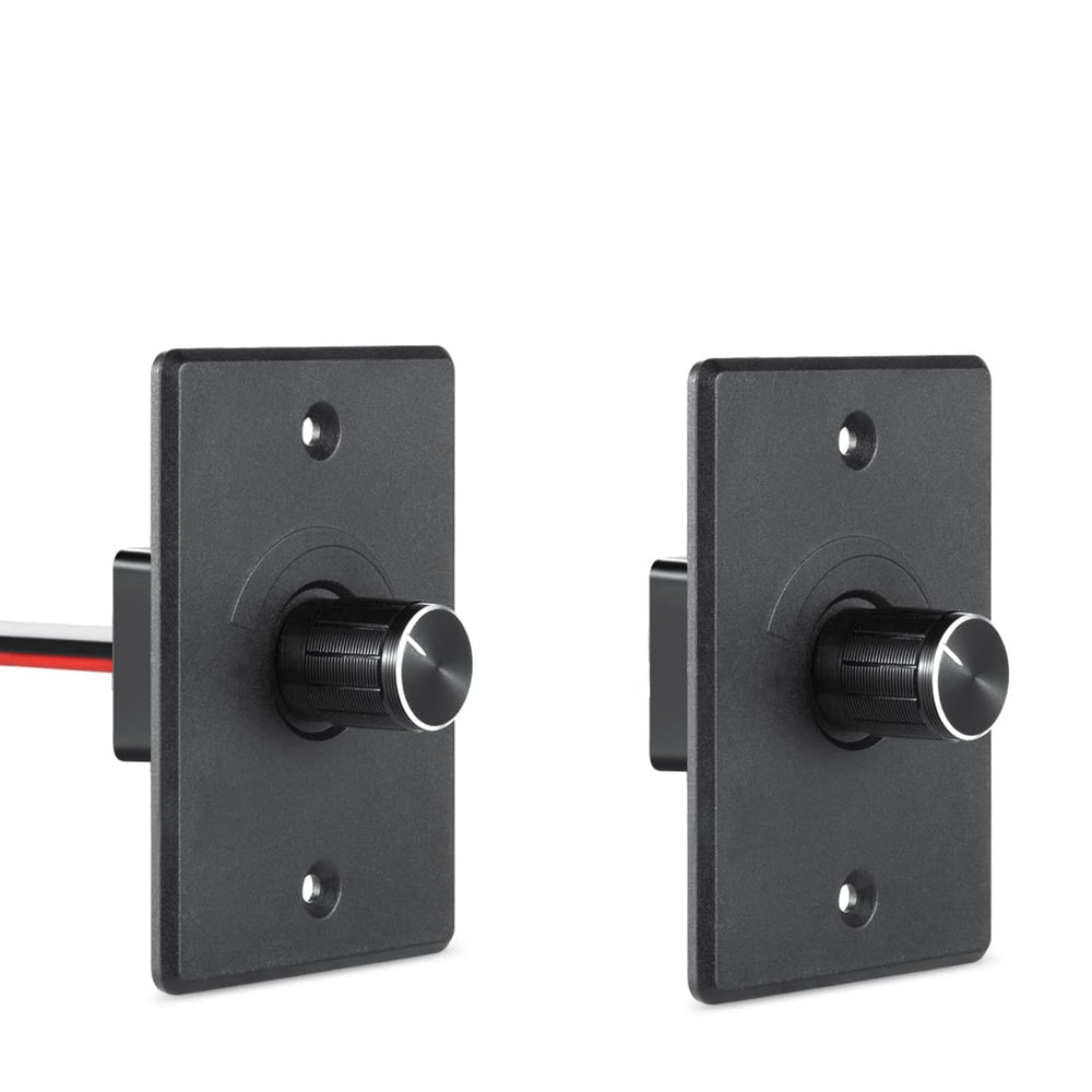 acegoo front panel mounted dimmer showing neat installation and easy control