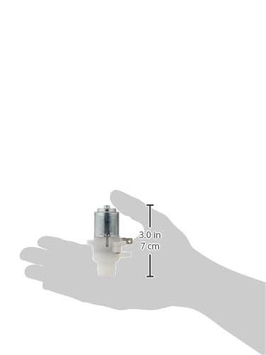 ACI pump beside hand for scale showing compact, direct-fit design