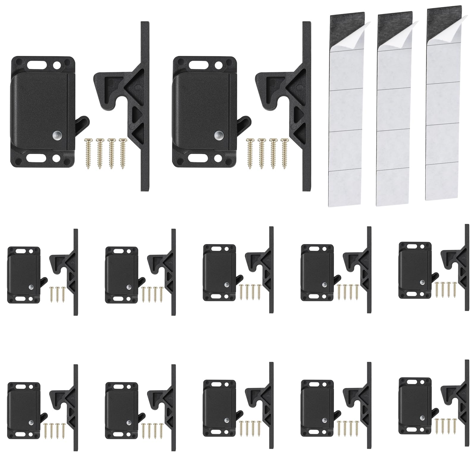 ACIMONE front packaging showing 12-pack latches and contents for organized installs
